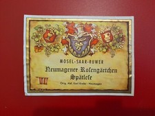 Altes Etikett Neumagener