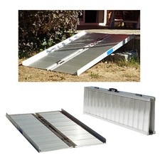 Rollstuhlrampe klappbar Alu Auffahrrampe Verladerampe Rampe Schwellenrampe div.