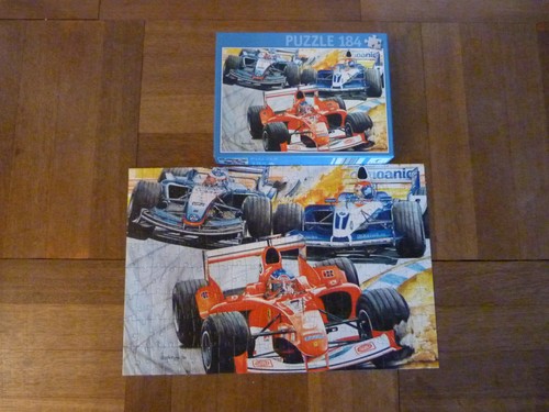 Puzzle rennauto 184 teile - rennauto,