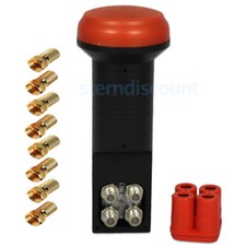 Premium Quad LNB AX Black