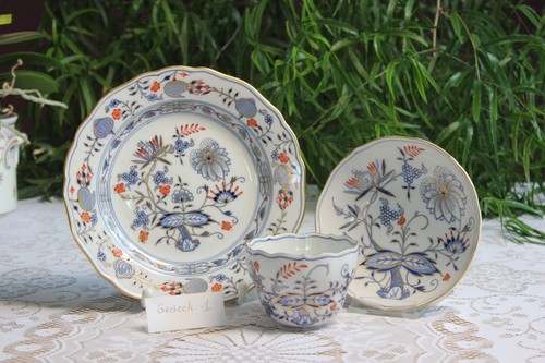 Meissen kaffeegedeck teilig - meissen, 3-teilig