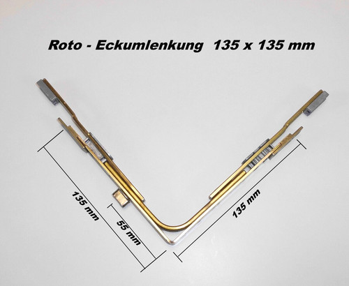 Roto 9010 eckumlenkung 135 - roto,