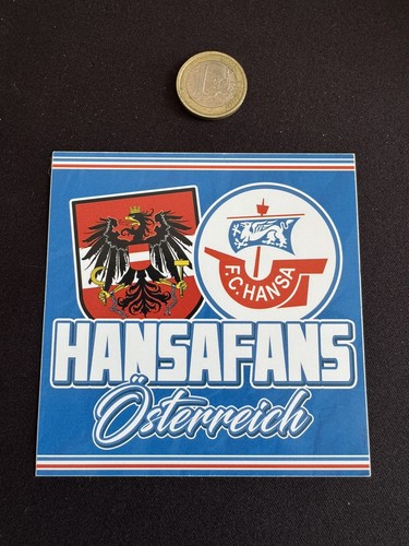 Hansa rostock aufkleber - rostock,