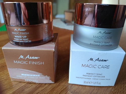 Asam magic finish make - m.,