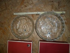 zwei neue glasschalen walther