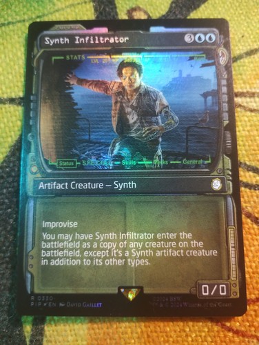 Showcase foil synth - showcase,