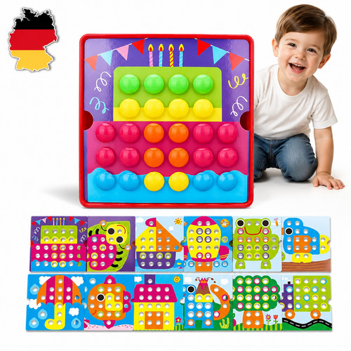 Steckspielzeug mosaik - steckspielzeug,