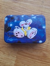 DIDDL Blechdose rechteckig Teddy dunkelblau