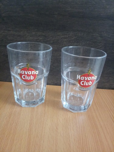 Havana club rum glas - 2x,