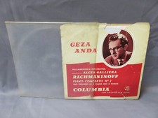 GEZA ANDA rachmaninoff piano concerto no 2 LP Columbia