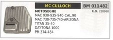 Auspuff MC CULLOCH