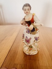 Meissen Figur Gärtnerkind mit