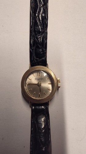 Vintage dugena damenuhr 585 - vintage,