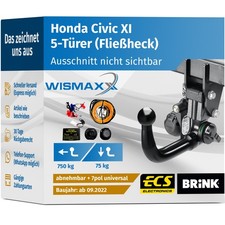 Anhängerkupplung für honda - anhÄngerkupplung,