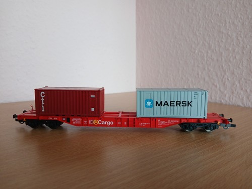 Fleischmann containerwagen - fleischmann, db