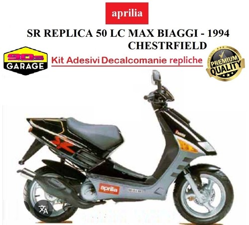 Aufkleber set aprilia 50 - aufkleber, sr