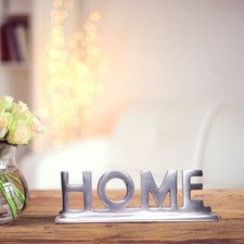FineBuy Home Schriftzug Deko