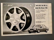 RH Felgen Mercedes W201 190E