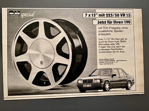 Felgen mercedes w201 - rh,