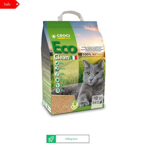 Eco clean 10l katzenstreu - 10l,