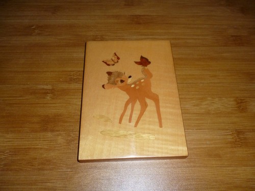 Holzbild intarsienarbeit - holzbild, –