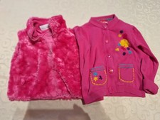 1 Strick Jacke + 1 Weste, Kiki&Koko, TicTac, Gr. 92/98, Mädchen