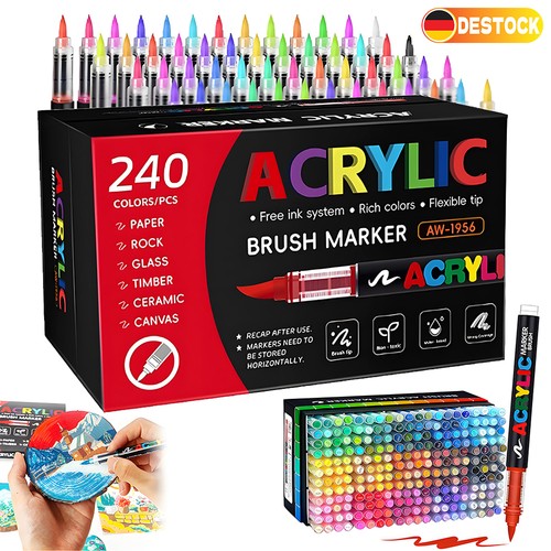 240 farben acrylstifte - 240,
