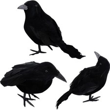 3 Stück Halloween Krähen