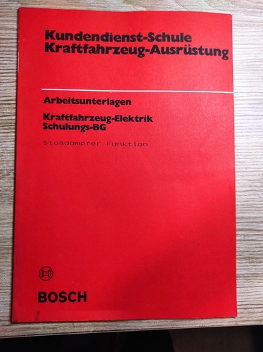 Schulungsunterlagen bosch - schulungsunterlagen,