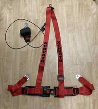 Schroth Gurt Typ 4003A-X, in rot, mit Rolle, keine Elektrik nötig, mit ABE /ABG