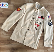 Belstaff AIR FORCE jacket, cotton, BlackPrince label, cream white, size L