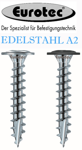 Schieferschrauben edelstahl - edelstahl, a2