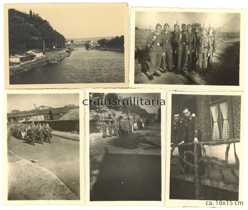 Orig foto soldaten in - 5x,