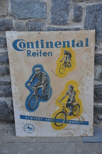 Altes reklameschild 40er - altes,