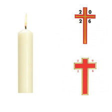 Osterkerzen für Zuhause &