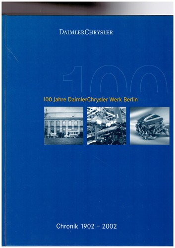 100 jahre daimler chrysler - 100,