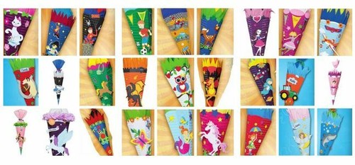 Schultüte zuckertüte 68cm - schultüte,