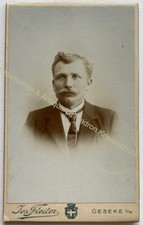 orig. CDV Foto Fotografie Mann
