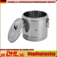 Rund Thermobehälter Edelstahl