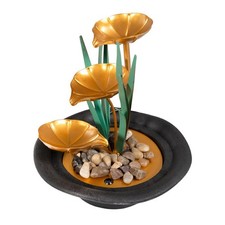 Zimmerbrunnen mit Wasserfall