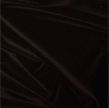 Bitterschokolade Samt Kleiderstoff ca. 114 x 151 cm  Puppe * Mode * Basteln