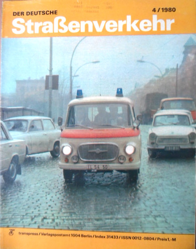 Der deutsche straßenverkehr - deutsche,