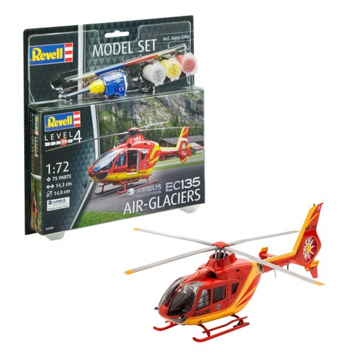 Revell ec135 air glaciers - ec135, air-glaciers