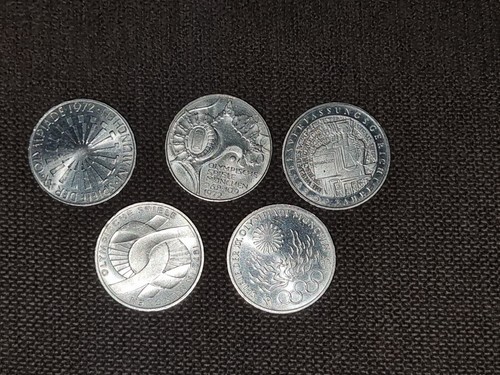 Münzen konvolut - 5x, 10