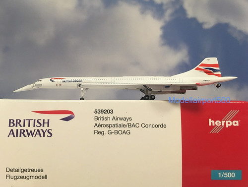 Herpa wings 500 concorde - herpa,