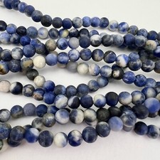 Echte Sodalith Edelstein 6mm