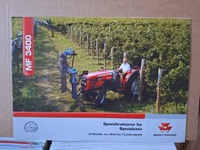 Massey Ferguson 3400   Prospekt Traktor Schlepper