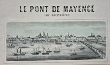 Mainz Rhein Rheinbrücke