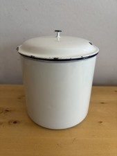 Große Vintage Emaille Ware