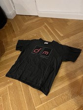 Rare Depeche Mode Vintage 86 98 Band T Shirt L Large Black Schwarz Fading Fade